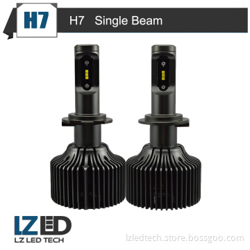 2x H7 60W 8400LM Led Car Headlight Conversion Kit Driving Fog Lamp Bulb DRL 6000K Car Light Sourcing D25 Single Beam